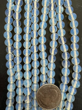 opalite, 8mm round, 15" strand,  SOLD PER STRAND