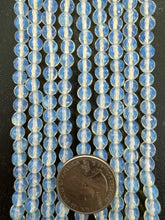 opalite, 6mm faceted round, 15" strand,  SOLD PER STRAND