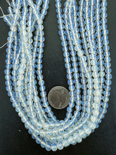 opalite, 6mm faceted round, 15" strand,  SOLD PER STRAND