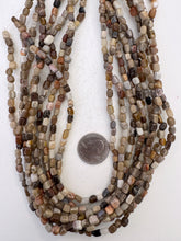 brown fall tones jasper, 6-7mm nugget, 15" strand,  SOLD PER STRAND
