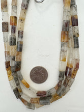 chinese lodalite, 12x8x4mm rectngle, 15" strand, sold per strand