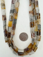 chinese lodalite, 15x9x5mm rectngle, 15" strand, sold per strand