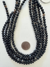 sardonyx, 6mm round, 15" strand,  SOLD PER STRAND
