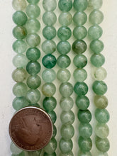 aventurine, 8mm round, 15" strand,  SOLD PER STRAND
