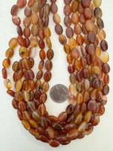 carnelian, 14x10x6mm oval, 15" strand, SOLD PER STRAND
