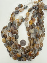chinese lodalite, 18x13x5mm oval, 15" strand, sold per strand