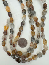 chinese lodalite, 13x10x5mm oval, 15" strand, sold per strand