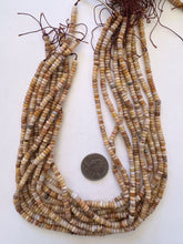 mexican crazy lace agate, 4x2mm rondelle, 15" strand, sold per strand