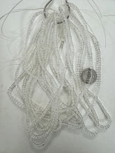 quartz crystal, 4x3mm  rondelle, 15" strand, sold per strand