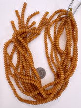 red aventurine, 6x4mm rondelle, 15" strand, sold per strand