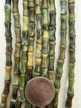 serpentine, 12x6mm dent tube, 15" strand,  SOLD PER STRAND