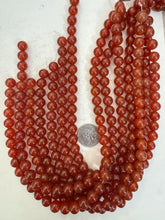 carnelian, 10mm round 15" strand, sold per strand (darker batch)
