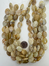 yellow opal, 20x16x7mm oval, 15" strand,  SOLD PER STRAND