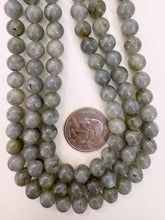 labradorite, dull finish, 8mm round, 15" strand, sold per strand