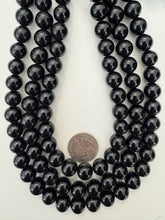 onyx, 12mm round, 15" strand, sold per strand
