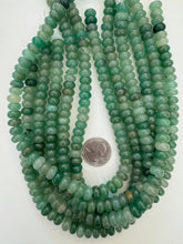 aventurine, 10x6mm rondelle, 15" strand, SOLD PER STRAND