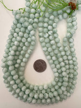 green angelite, 8mm round, 15" strand, sold per strand