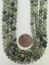 green quartz, 6mm round, 15" strand, sold per strand