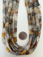 chinese lodalite, 12x8x4mm rectngle, 15" strand,  SOLD PER STRAND