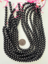 garnet, 7mm round, 15" strand, sold per strand (batch 1)