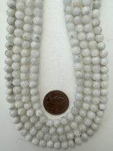 moonstone, 6-7mm round 15" strand, sold per strand