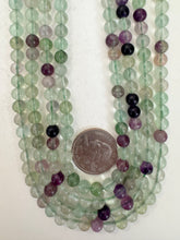 fluorite,  6mm round, 15" strand, sold per strand (batch 2)