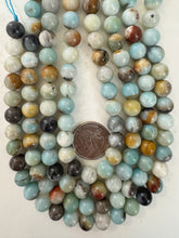 amazonite, 10mm round, 15" strand, sold per strand