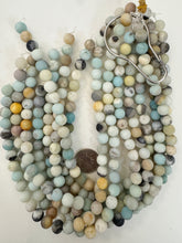 amazonite, matte finish, 10mm round, 15" strand, sold per strand (lighter batch)