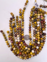 mookaite jasper, matte finish, 10mm round, 15" strand, sold per strand