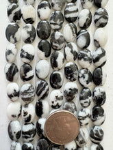 mexican zebra jasper, 14x10x6mm oval, 15" strand,  SOLD PER STRAND