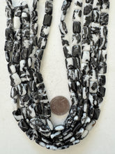 mexican zebra jasper, 14x10x5mm rectangle, 15" strand,   SOLD PER STRAND