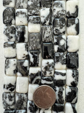 mexican zebra jasper, 18x13x6mm rectangle, 15" strand,  SOLD PER STRAND