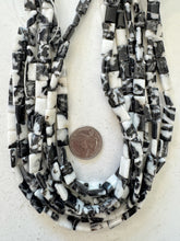mexican zebra jasper, 12x8x3mm rectangle, 15" strand,  SOLD PER STRAND