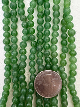 aventurine, 6mm  round, 15" strand, SOLD PER STRAND