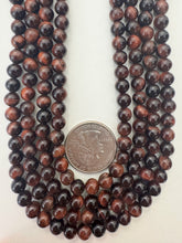 red tiger eye, 6mm round, 15" strand, sold per strand