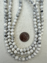 howlite, 8mm round, 15" strand,   SOLD PER STRAND