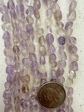 amethyst,  7x4mm tumbled nugget mix, 15" strand,   SOLD PER STRAND