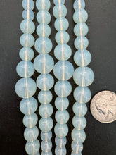 opalite, 6-14mm round, 15" strand,  SOLD PER STRAND