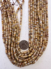 mexican crazy lace agate, 4x2mm rondelle, 15" strand,SOLD PER STRAND
