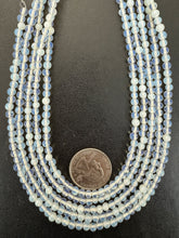 opalite glass, 4mm round, 15" strand, sold per strand