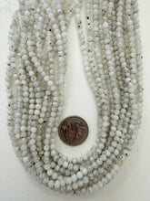 moonstone, 4mm round, 15" strand,  SOLD PER STRAND