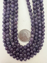 lepidolite, 6mm round, 15" strand, sold per strand (lighter batch)