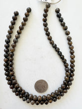 bronzite, 8mm round, 15" strand, sold per strand