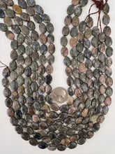 reocite, 15x10x5mm oval, 15" strand, sold per strand