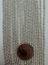 silver plated hematite, 2.5mm round, 15" strand,  SOLD PER STRAND, strands have some tarnished beads