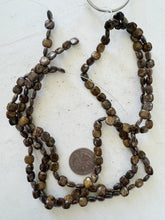 bronzite, 8x8x3mm square, 15" strand, sold per strand